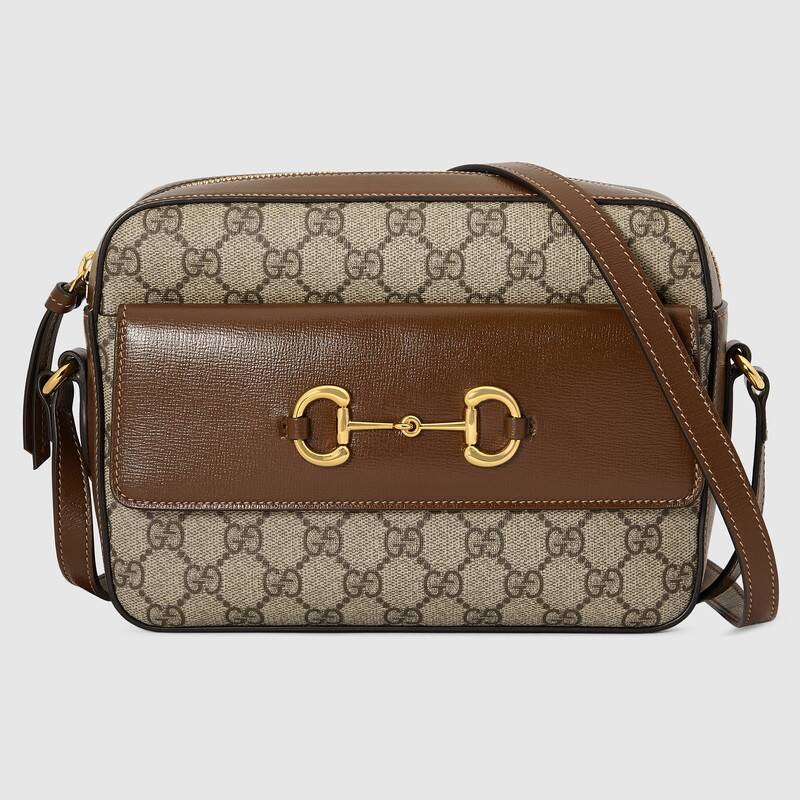 Gucci Horsebit 1955 Small Shoulder Bag 645454 Brown